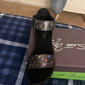 Sesto Meucci graffiti sandal